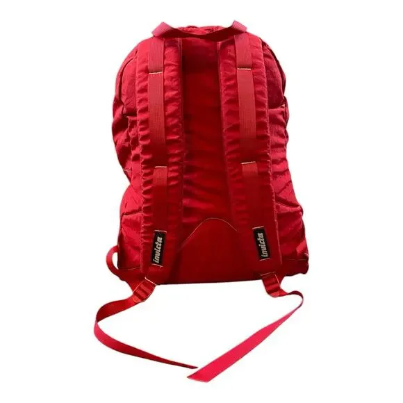 Vintage Y2K Invicta Red Nylon Backpack Milan, Italy Lightweight Great Condition - Picture 5 of 11